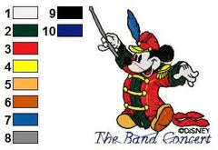 MICKEY MINNIE 041 - Embroidery Design - FineryEmbroidery