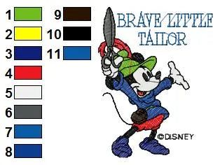 MICKEY MINNIE 042 - Embroidery Design - FineryEmbroidery