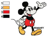 MICKEY MINNIE 045 - Embroidery Design - FineryEmbroidery