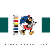 MICKEY MINNIE 050 - Embroidery Design - FineryEmbroidery