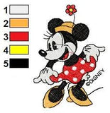 MICKEY MINNIE 051 - Embroidery Design - FineryEmbroidery