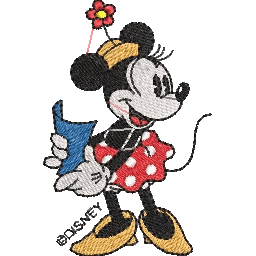 MICKEY MINNIE 052 - Embroidery Design - FineryEmbroidery