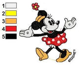 MICKEY MINNIE 053 - Embroidery Design - FineryEmbroidery