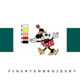 MICKEY MINNIE 053 - Embroidery Design - FineryEmbroidery