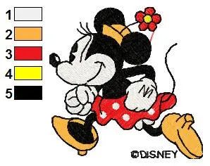 MICKEY MINNIE 054 - Embroidery Design - FineryEmbroidery