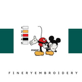 MICKEY MINNIE 055 - Embroidery Design - FineryEmbroidery