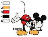 MICKEY MINNIE 055 - Embroidery Design - FineryEmbroidery