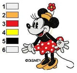 MICKEY MINNIE 058 - Embroidery Design - FineryEmbroidery