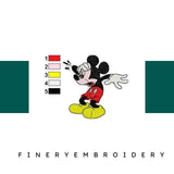 MICKEY MINNIE 079- Embroidery Design - FineryEmbroidery