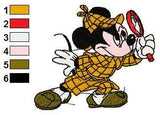 MICKEY MINNIE 087- Embroidery Design - FineryEmbroidery