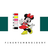 MICKEY MINNIE 099 - Embroidery Design - FineryEmbroidery