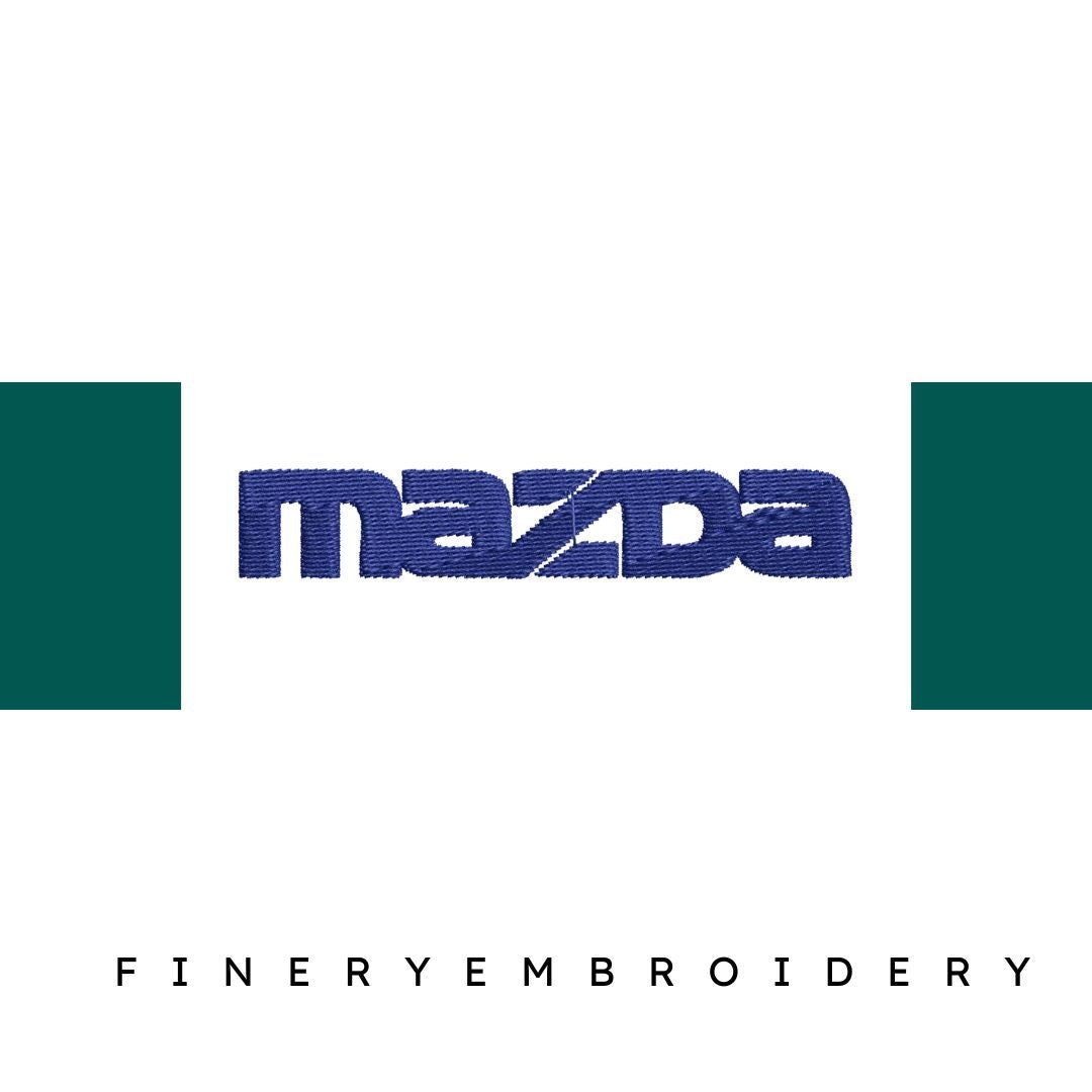Mazda - Embroidery Design - FineryEmbroidery