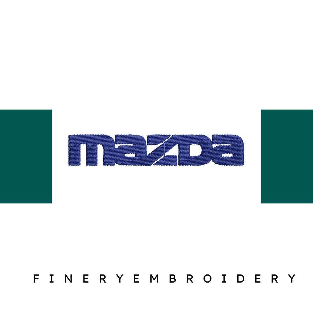 Mazda - Embroidery Design