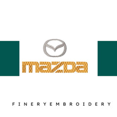 Mazda 4 - Embroidery Design - FineryEmbroidery