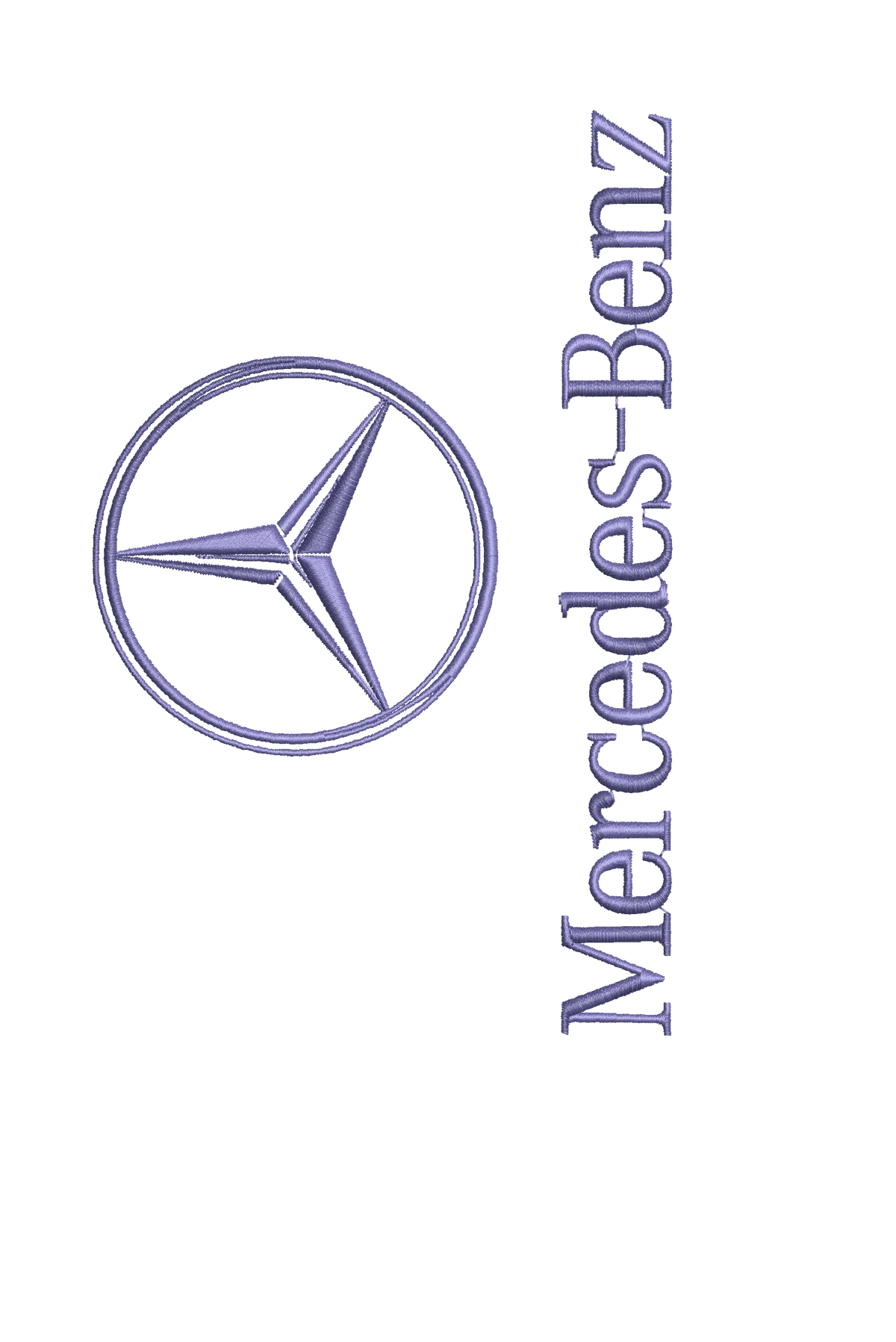 Mercedes 10 - Embroidery Design FineryEmbroidery