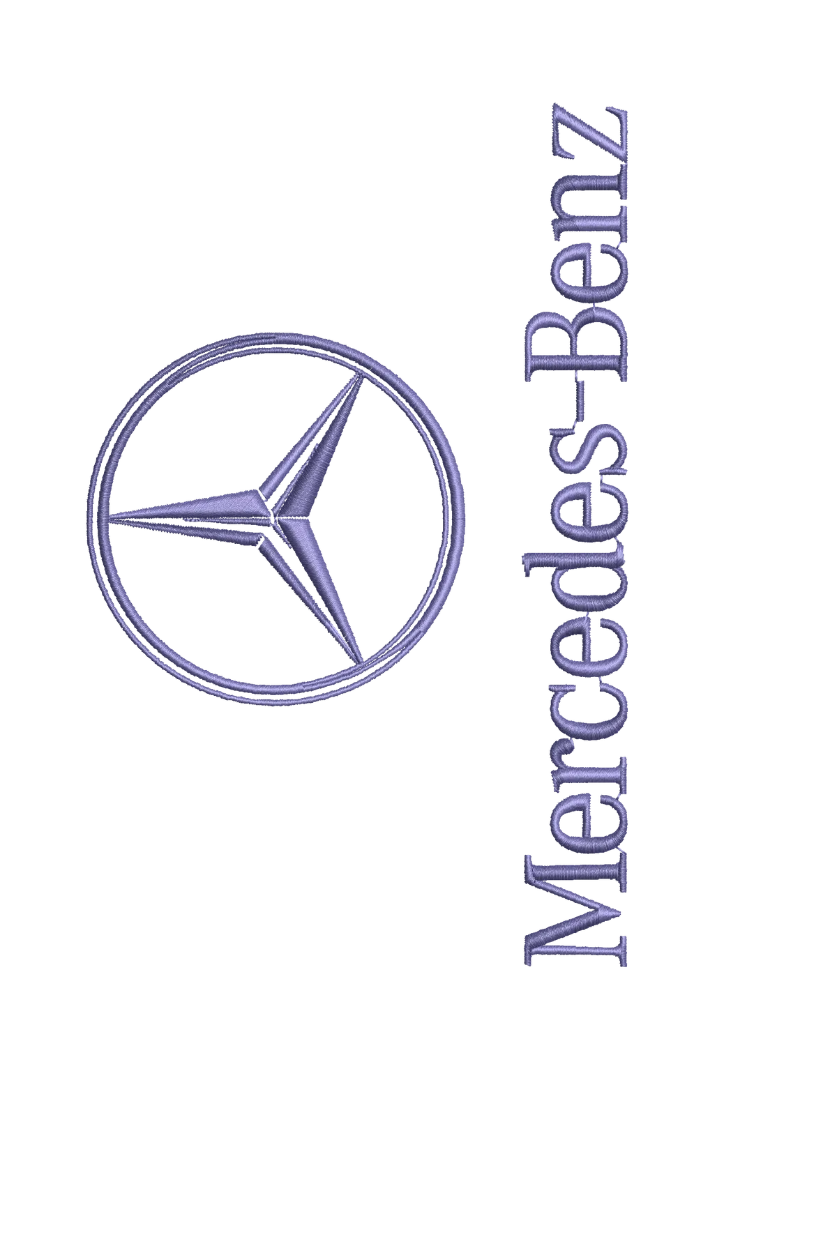 Mercedes 10 - Embroidery Design - FineryEmbroidery