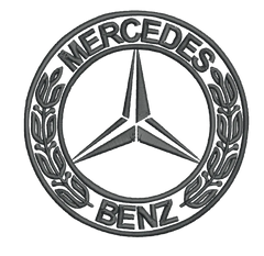 Mercedes 2 - Embroidery Design - FineryEmbroidery