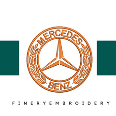 Mercedes 6 - Embroidery Design - FineryEmbroidery