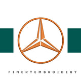 Mercedes 7 - Embroidery Design