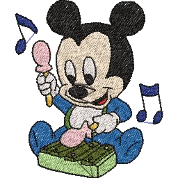 Mickey Babies- Pack of 20 Designs - Embroidery Design FineryEmbroidery