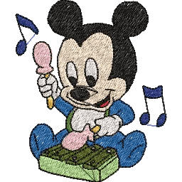 Mickey Babies- Pack of 20 Designs - Embroidery Design - FineryEmbroidery