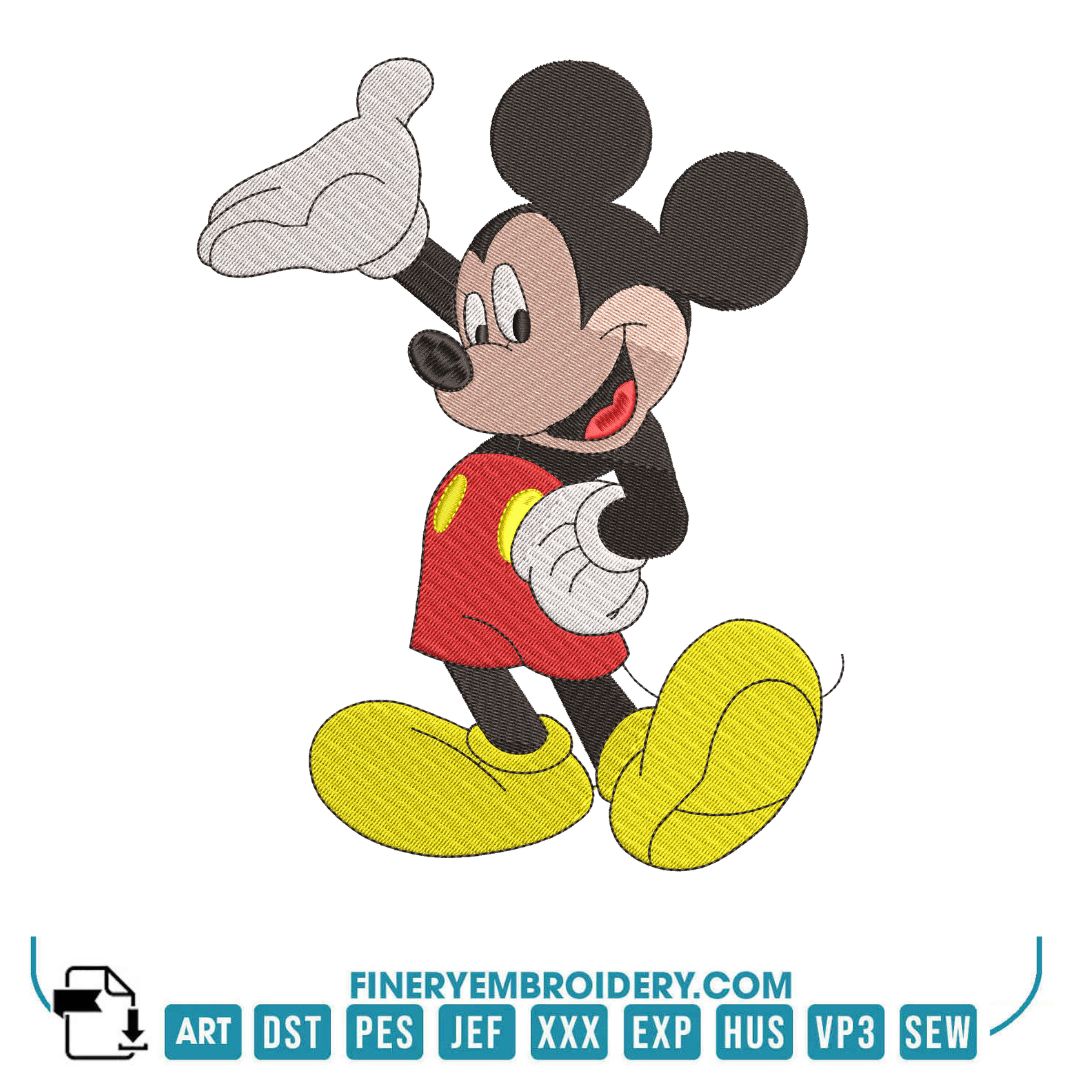 Mickey Magic Duo Embroidery Pack - FineryEmbroidery