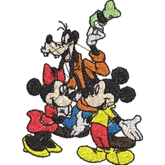 Mickey and Friends 2- Pack of 20 Designs - Embroidery Design - FineryEmbroidery