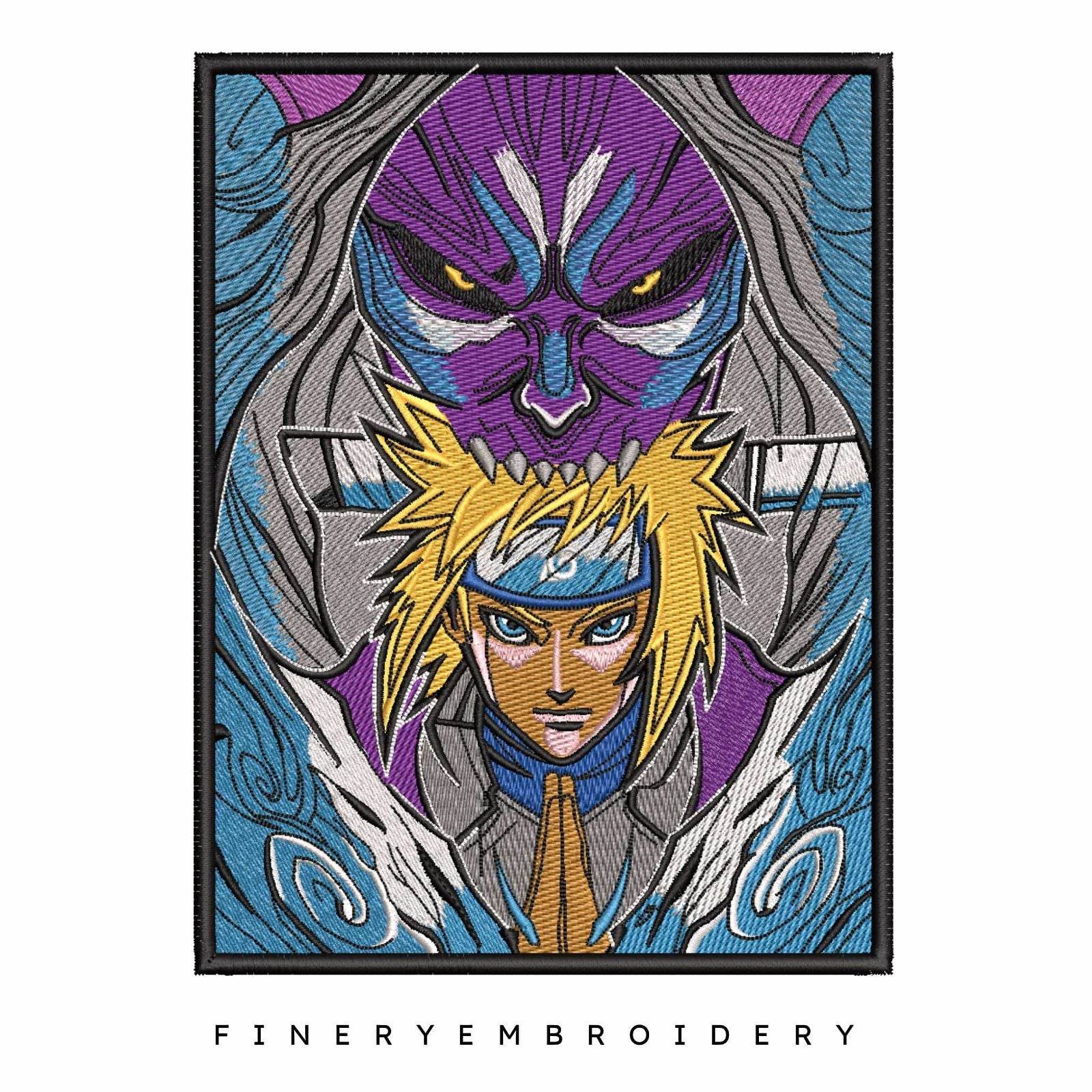 Minato Namikaze | Naruto - Animé  - Embroidery Design - FineryEmbroidery