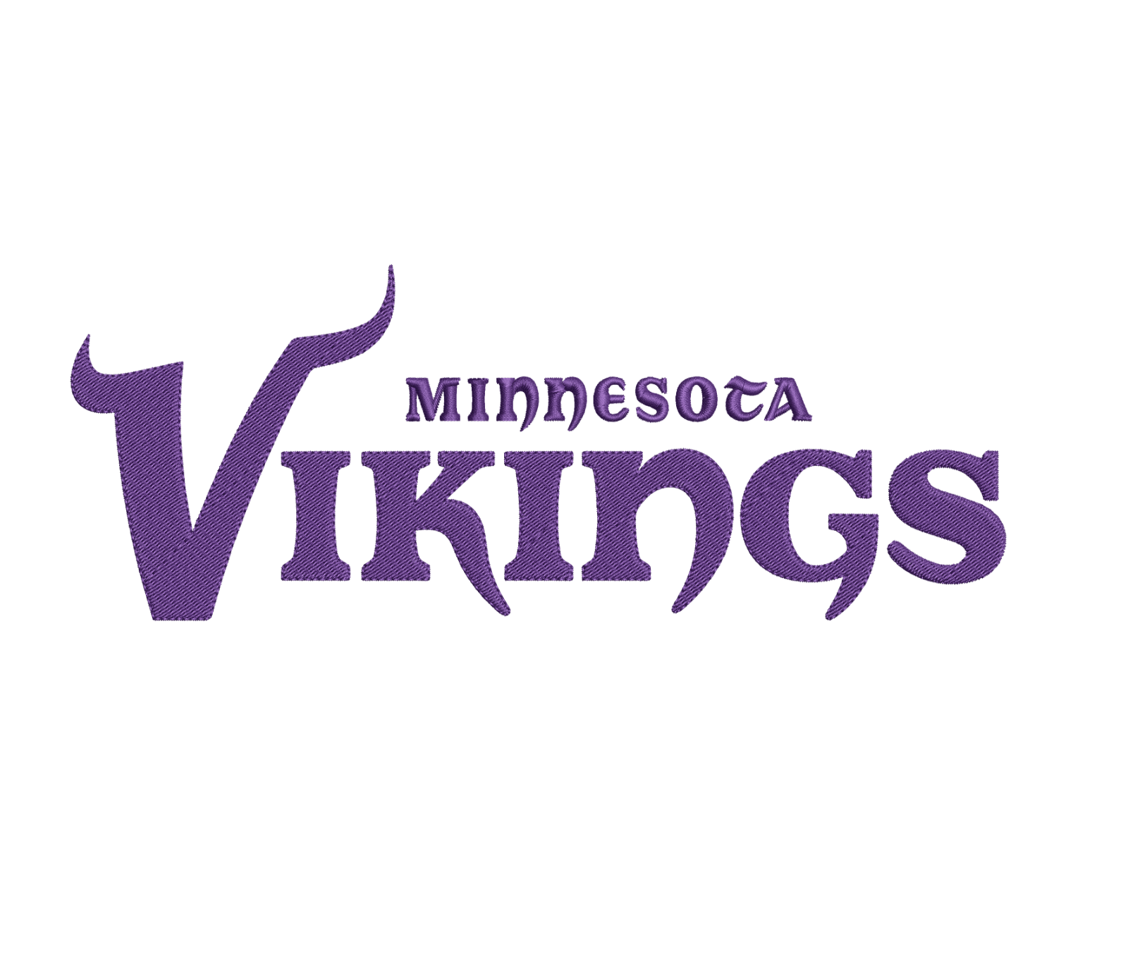 Minnesota Vikings - Pack of 6 Designs - Embroidery Design - FineryEmbroidery