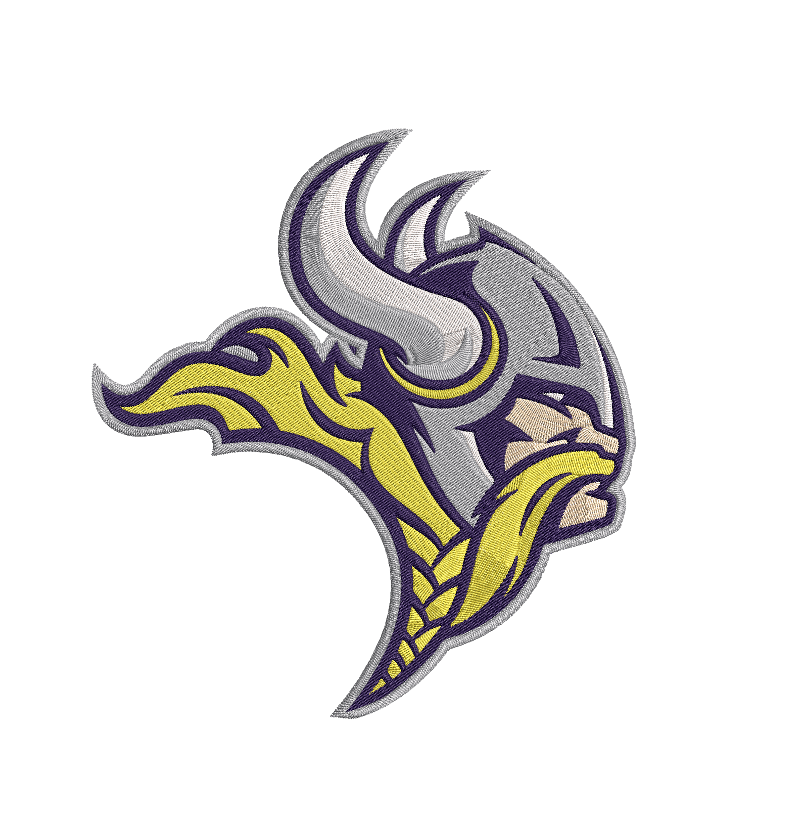 Minnesota Vikings - Pack of 6 Designs - Embroidery Design - FineryEmbroidery