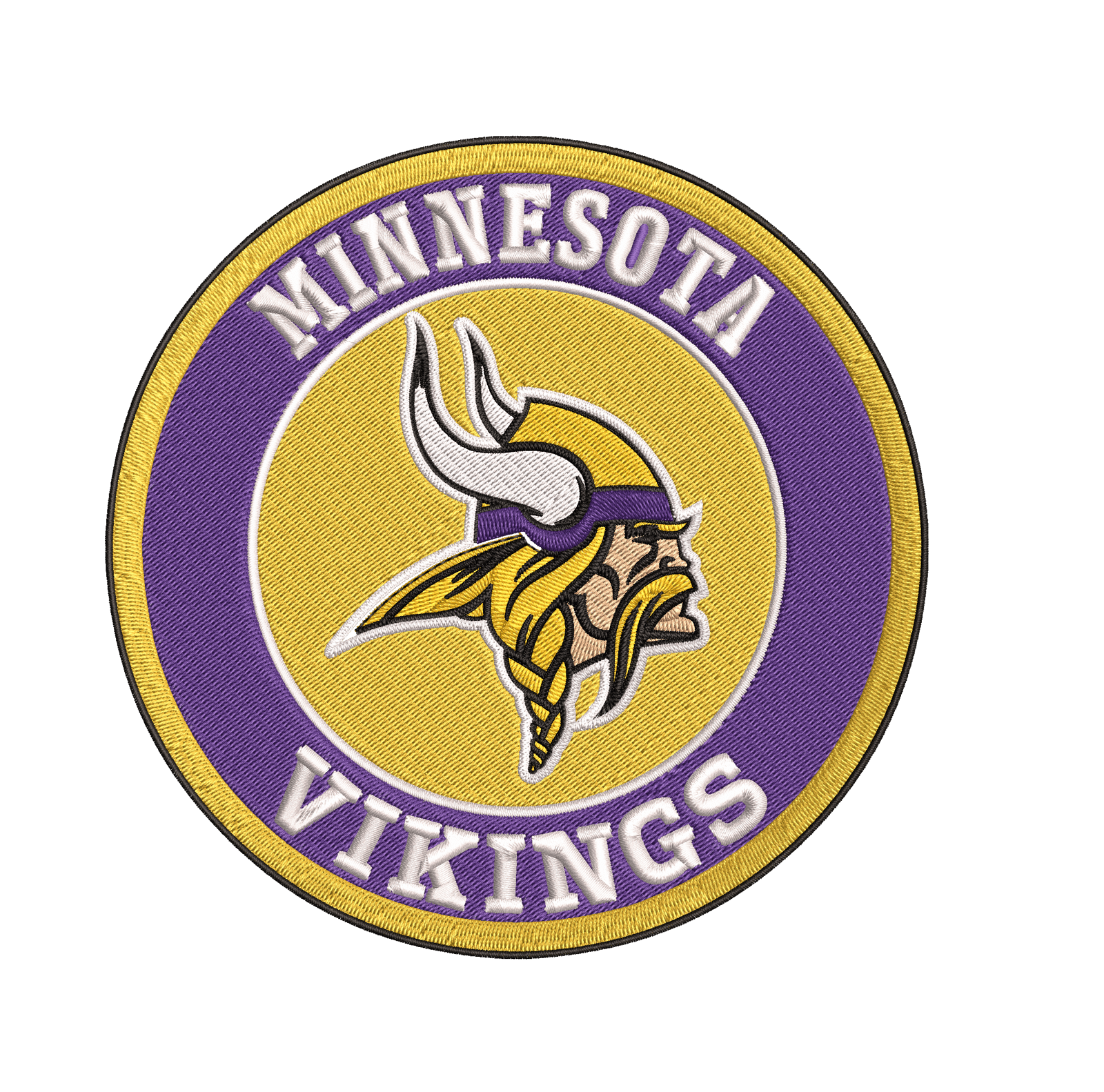 Minnesota Vikings - Pack of 6 Designs - Embroidery Design - FineryEmbroidery