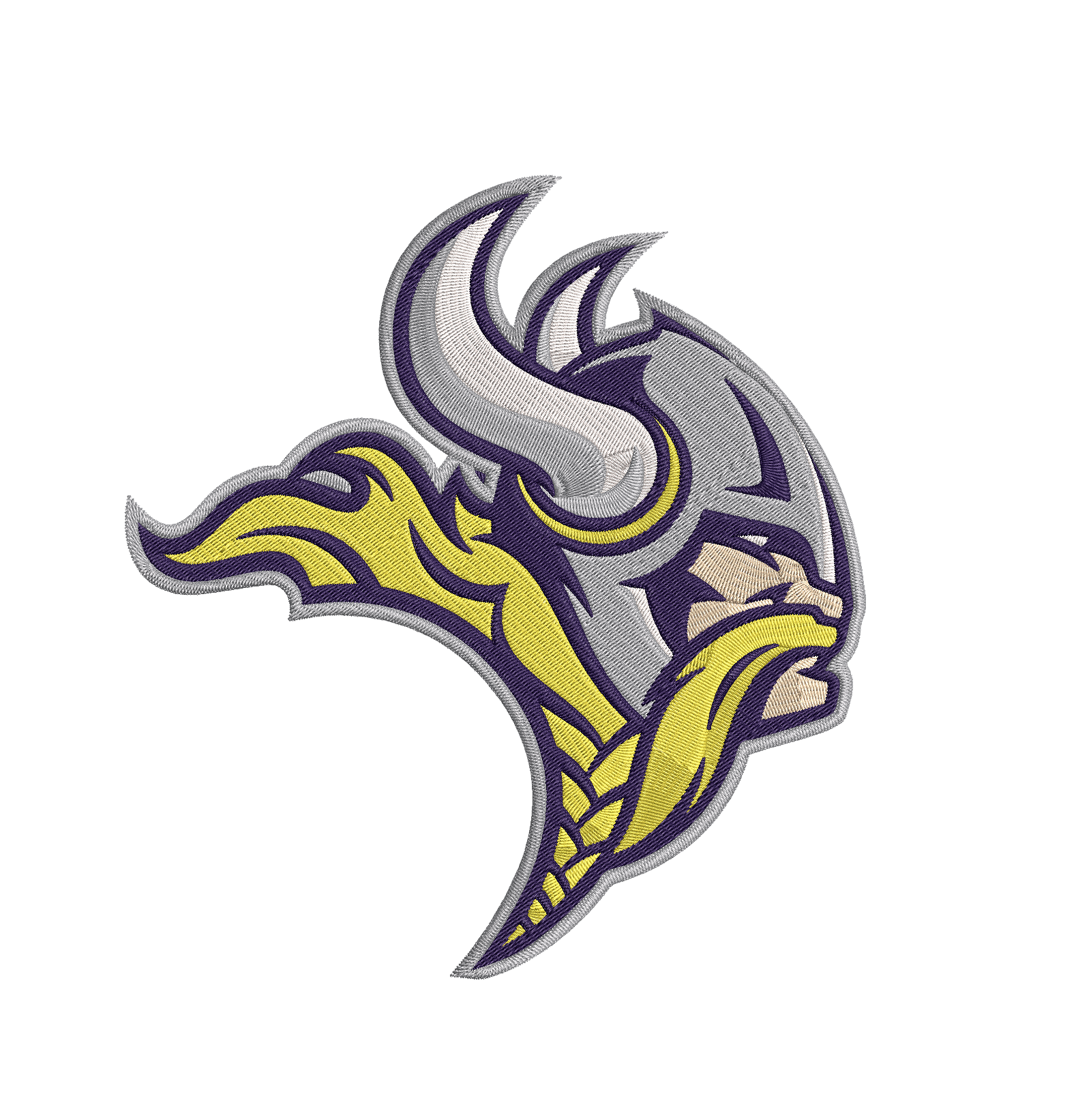 Minnesota Vikings 2 : Embroidery Design - FineryEmbroidery