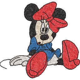 Minnie Mouse- Pack of 20 Designs - Embroidery Design - FineryEmbroidery