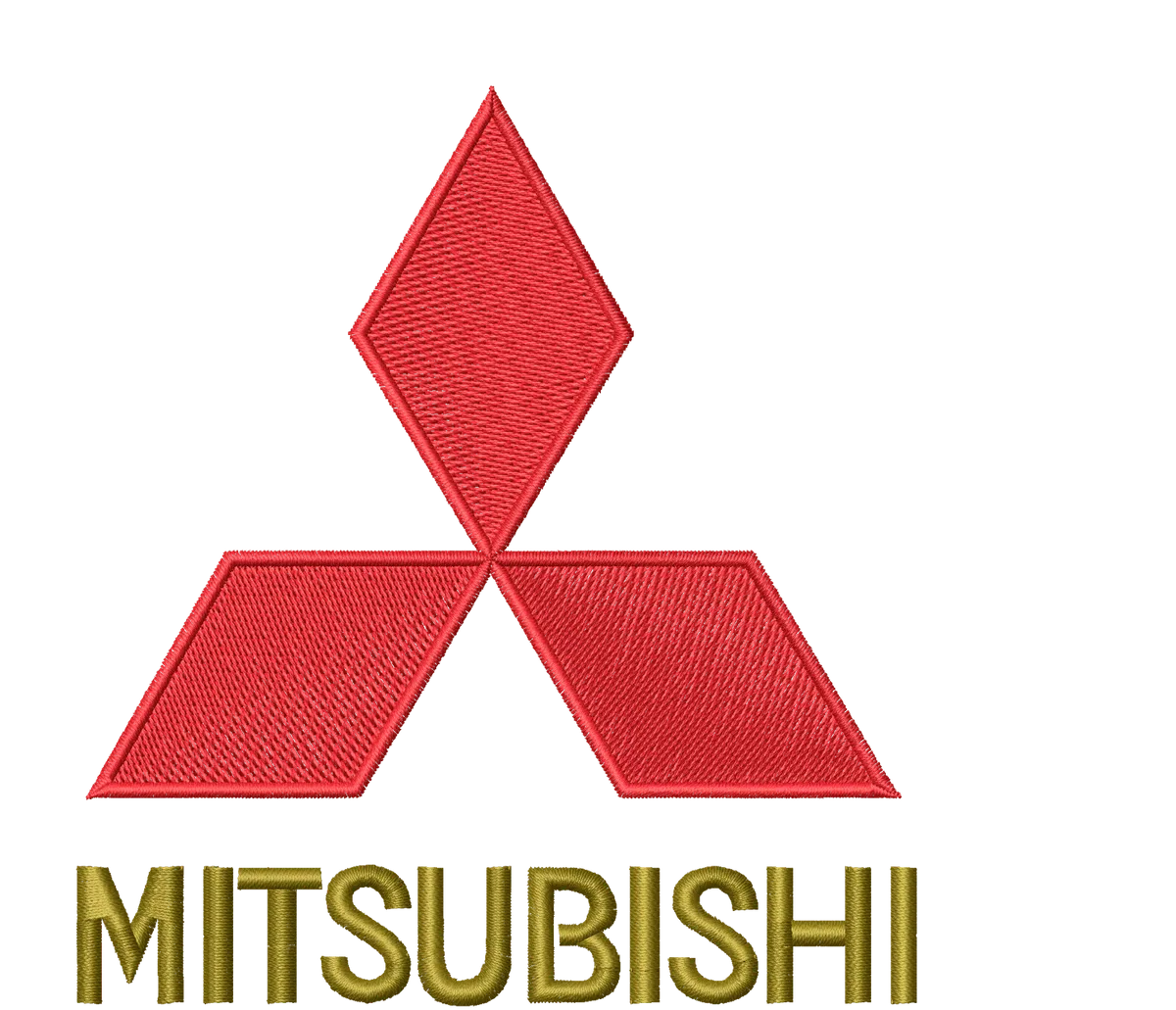 Mitsubishi - Embroidery Design - FineryEmbroidery