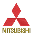 Mitsubishi - Embroidery Design - FineryEmbroidery