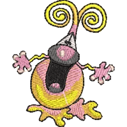 Monsters- Pack of 20 Designs - Embroidery Design - FineryEmbroidery