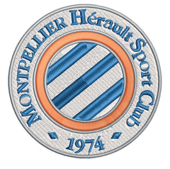 Montpellier Football Team: Embroidery Design - FineryEmbroidery