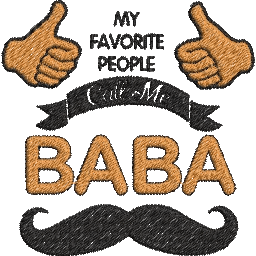 My-Favorite-People-Call-Me - Father Embroidery Design - FineryEmbroidery