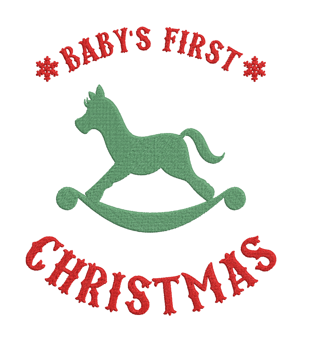 My first Christmas  - Designs pack : Embroidery Design - FineryEmbroidery