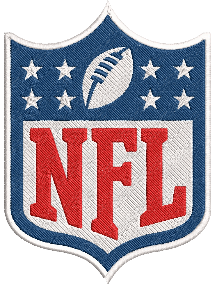 NFL - Pack of 2 Designs - Embroidery Design - FineryEmbroidery