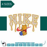 NIKE Winnie 2 - Embroidery Design - FineryEmbroidery