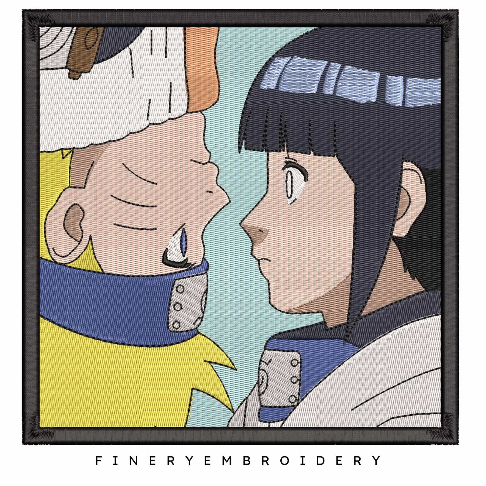 Naruto & Hinata - Animé  - Embroidery Design - FineryEmbroidery