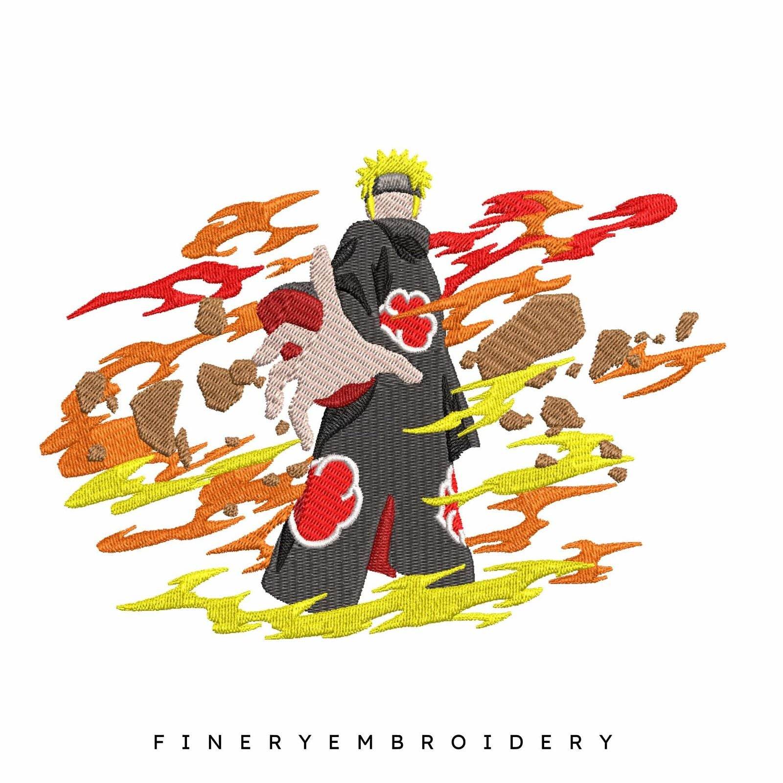 Naruto Pain Ultimate Ninja Blazing - Animé  - Embroidery Design - FineryEmbroidery