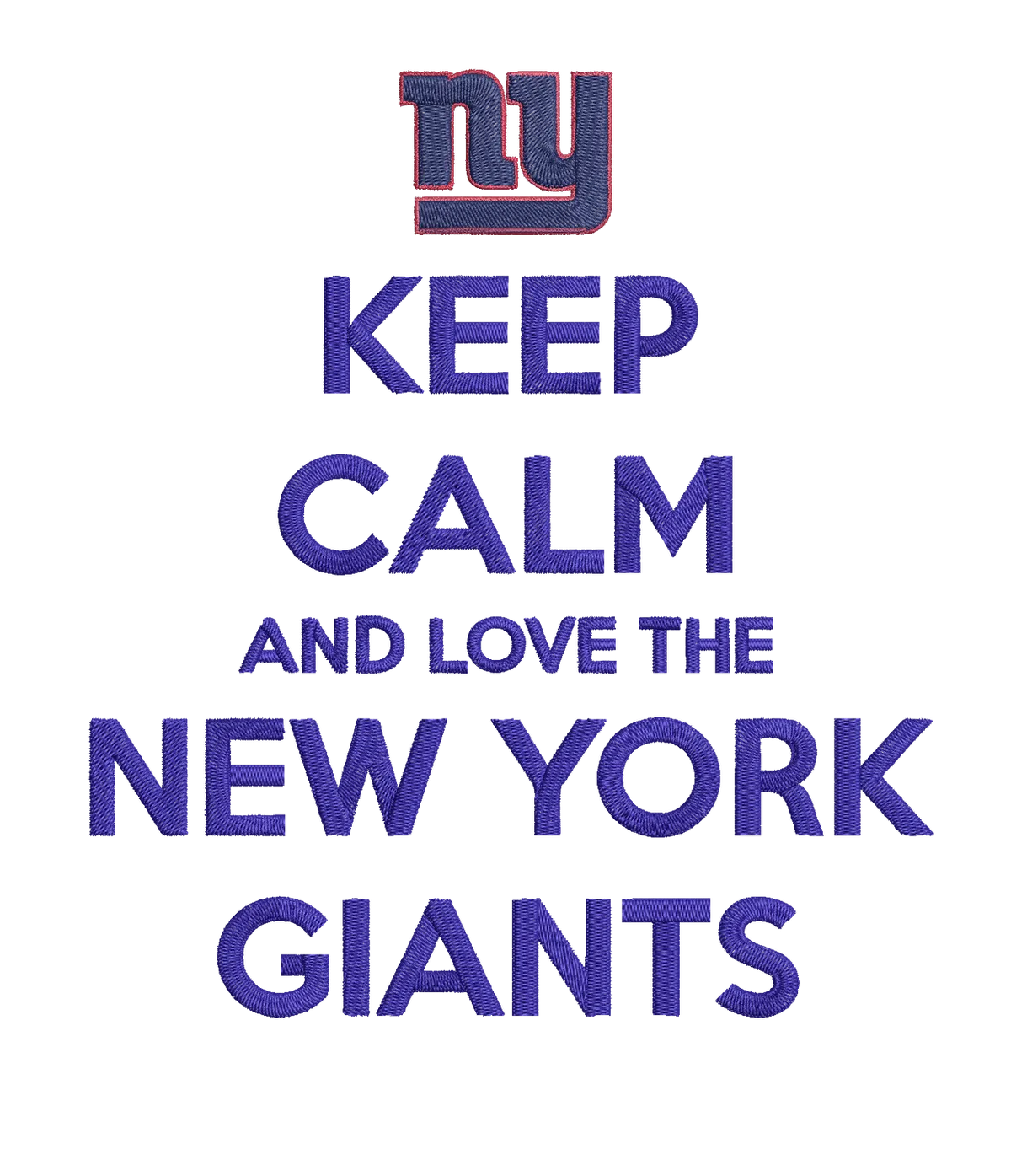 New York Giants - Pack of 8 Designs - Embroidery Design FineryEmbroidery