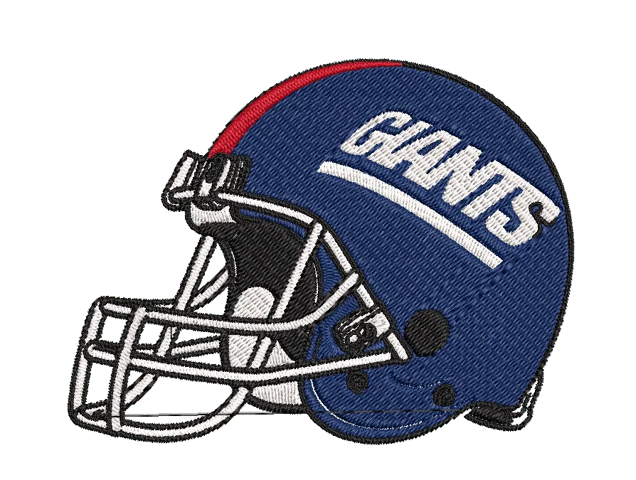 New York Giants - Pack of 8 Designs - Embroidery Design FineryEmbroidery
