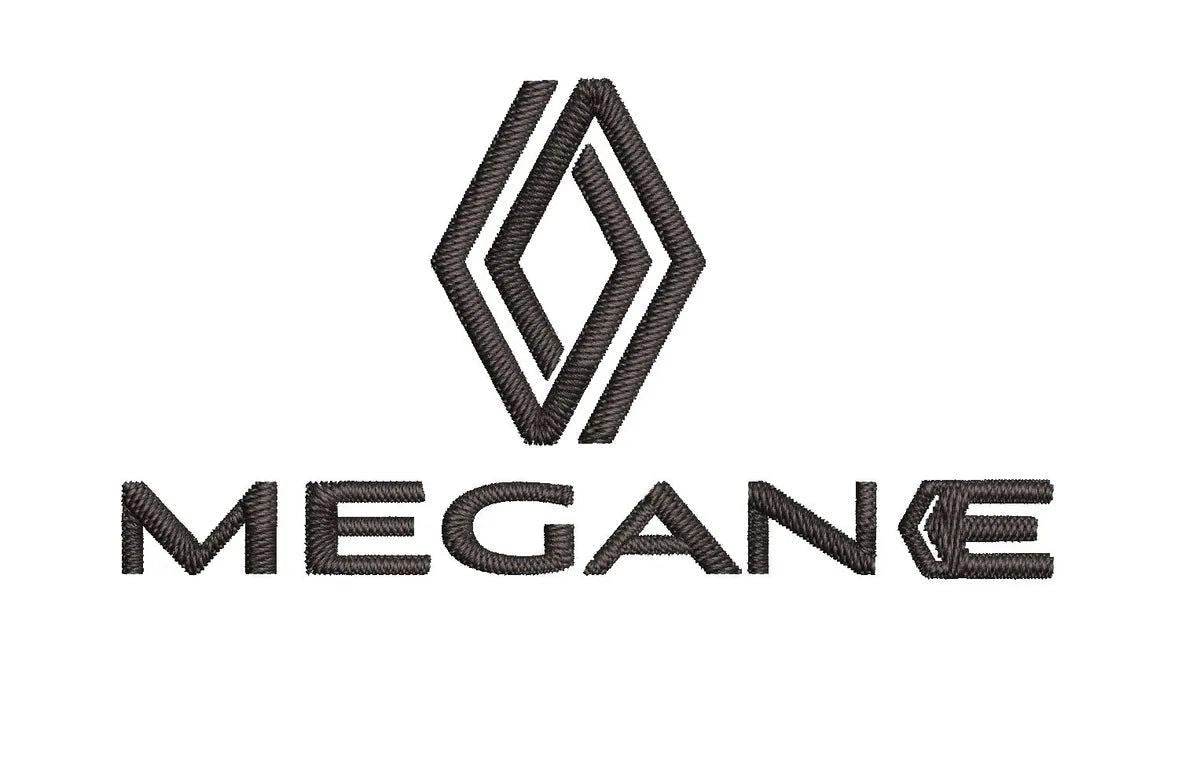 New Renault Megane Logo - Embroidery Design - FineryEmbroidery