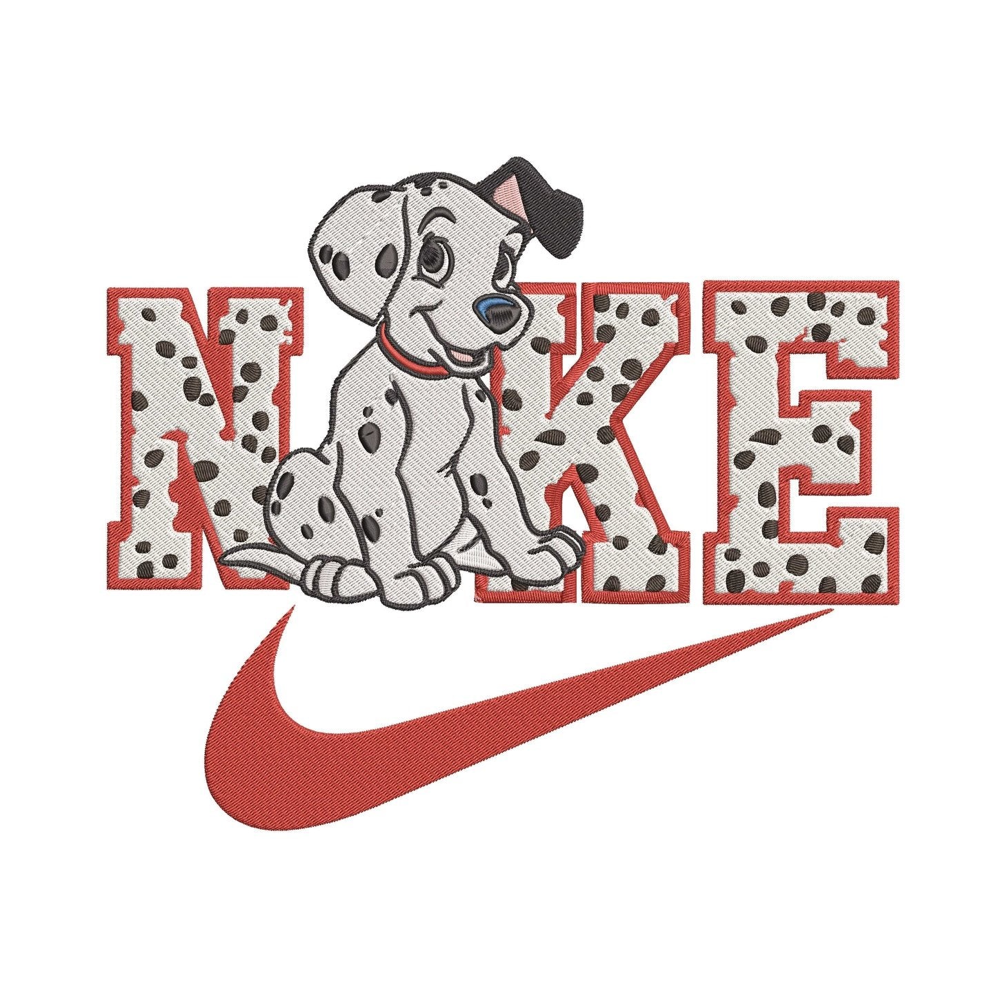 Nike 101 Dalmatians - Anime - Embroidery Design FineryEmbroidery
