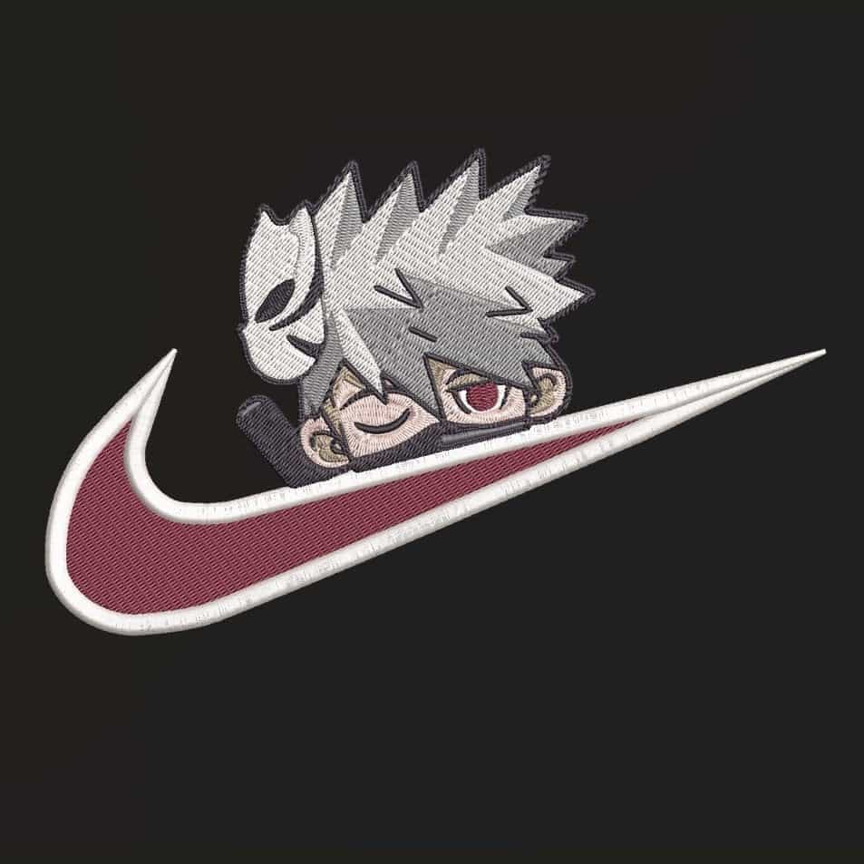 Nike Naruto Shippuden  - Hatake Kakashi: Embroidery Design