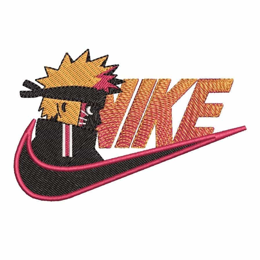 Nike Uzumaki Naruto  - Hatake Kakashi: Embroidery Design