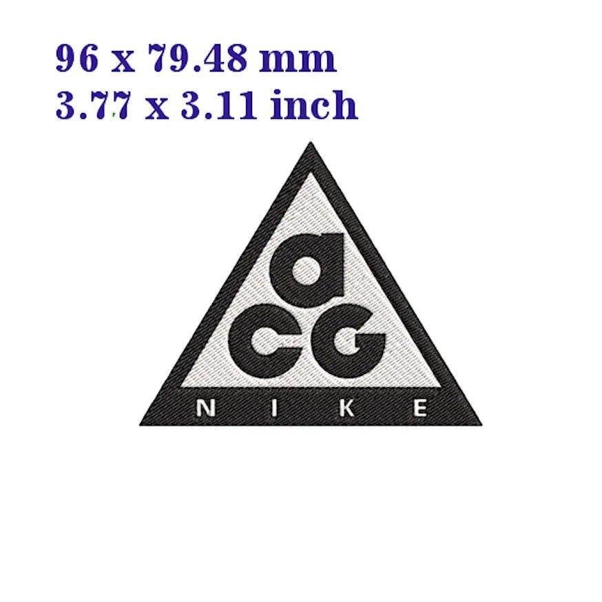 Nike ACG logo - Embroidery Design - FineryEmbroidery